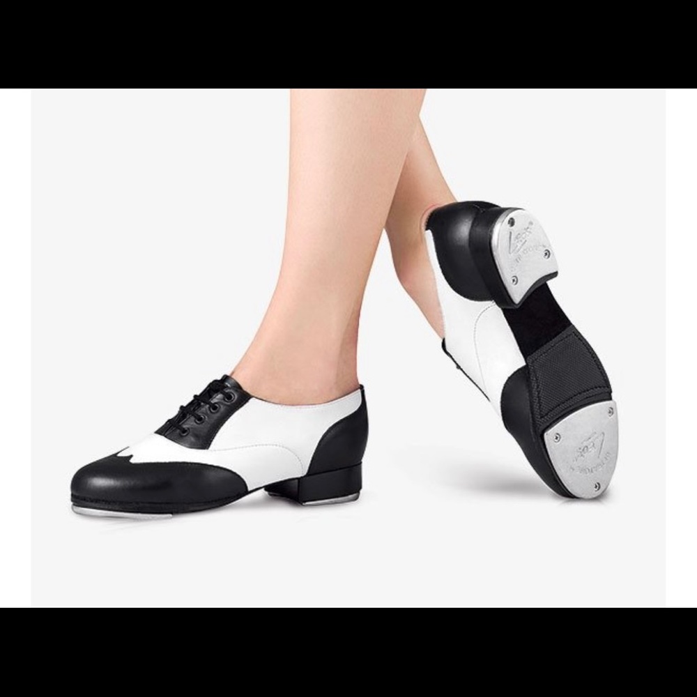 LEO Giordano Spectator tap shoes sz 8 M